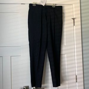 Jos A Bank 36R Navy Blue Pinstripe 30.5” Inseam